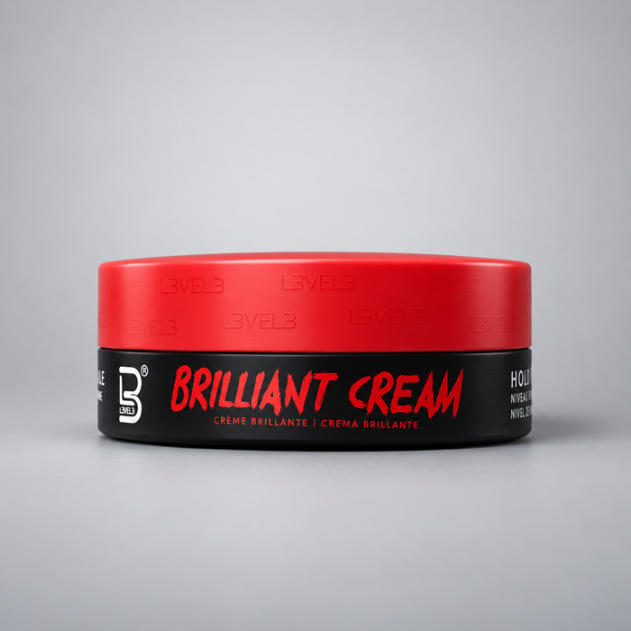 Crema Brillantina para Peinado L3VEL3 Brilliant Cream Alto Brillo (150 ml)