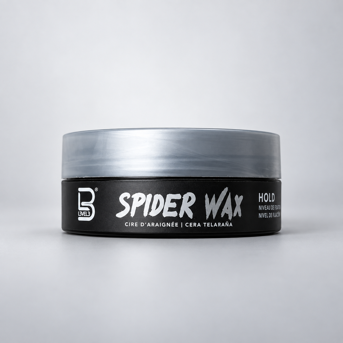 Cera de Peinado Fibrosa L3VEL3 Spider Wax Fijación Fuerte (150 g)