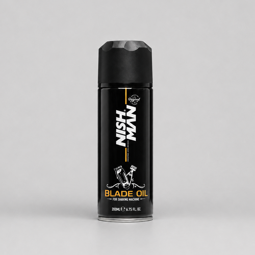 Bote de aceite lubricante para cuchillas Nishman 200 ml con aplicador de precisión