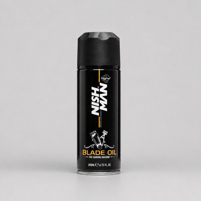 Bote de aceite lubricante para cuchillas Nishman 200 ml con aplicador de precisión