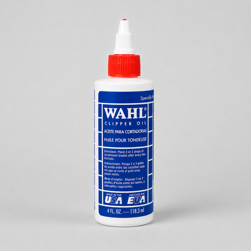 Bote de aceite lubricante profesional Wahl Clipper Oil de 118 ml para mantenimiento de cuchillas