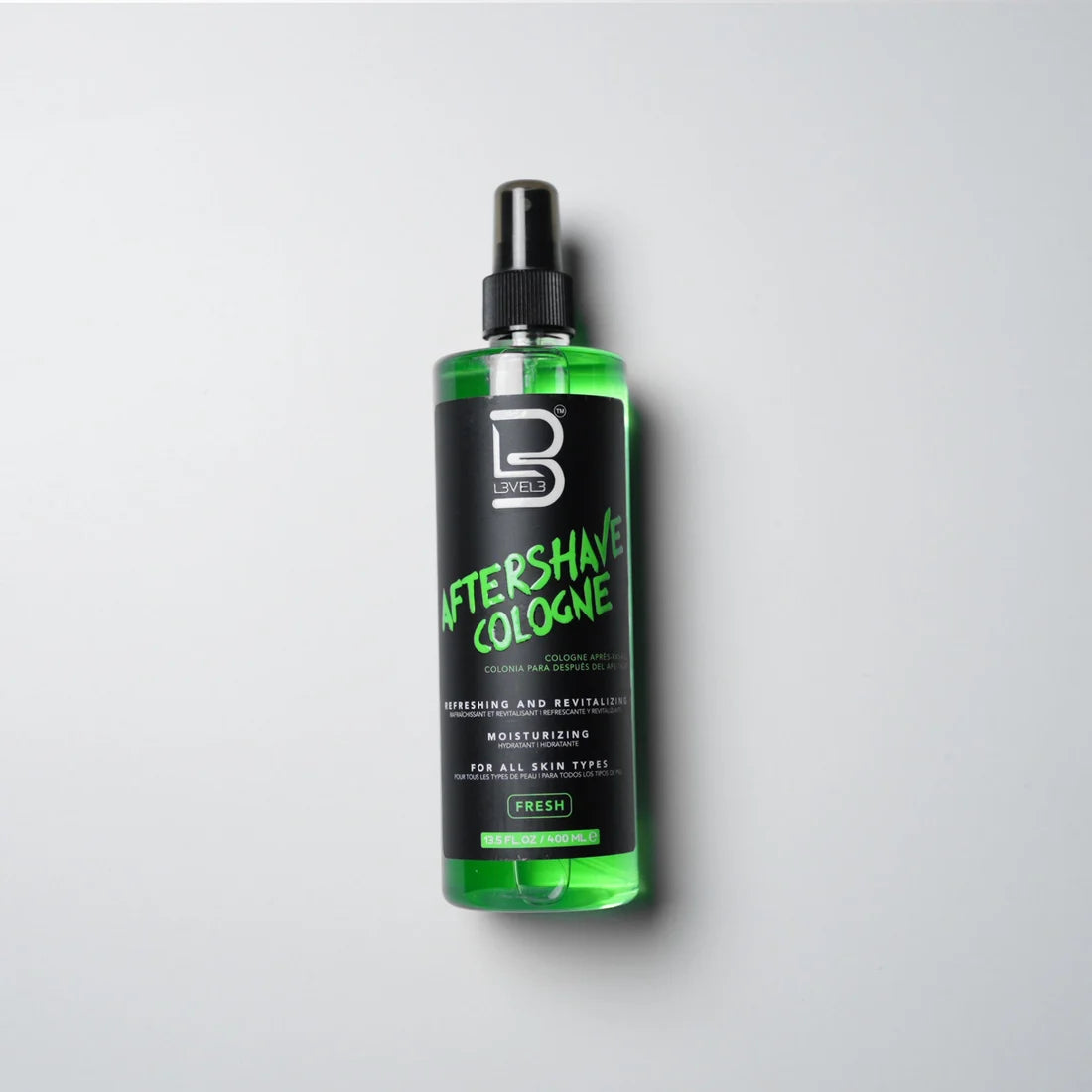 Colonia aftershave tonificante L3VEL3 fragancia Fresh 400 ml