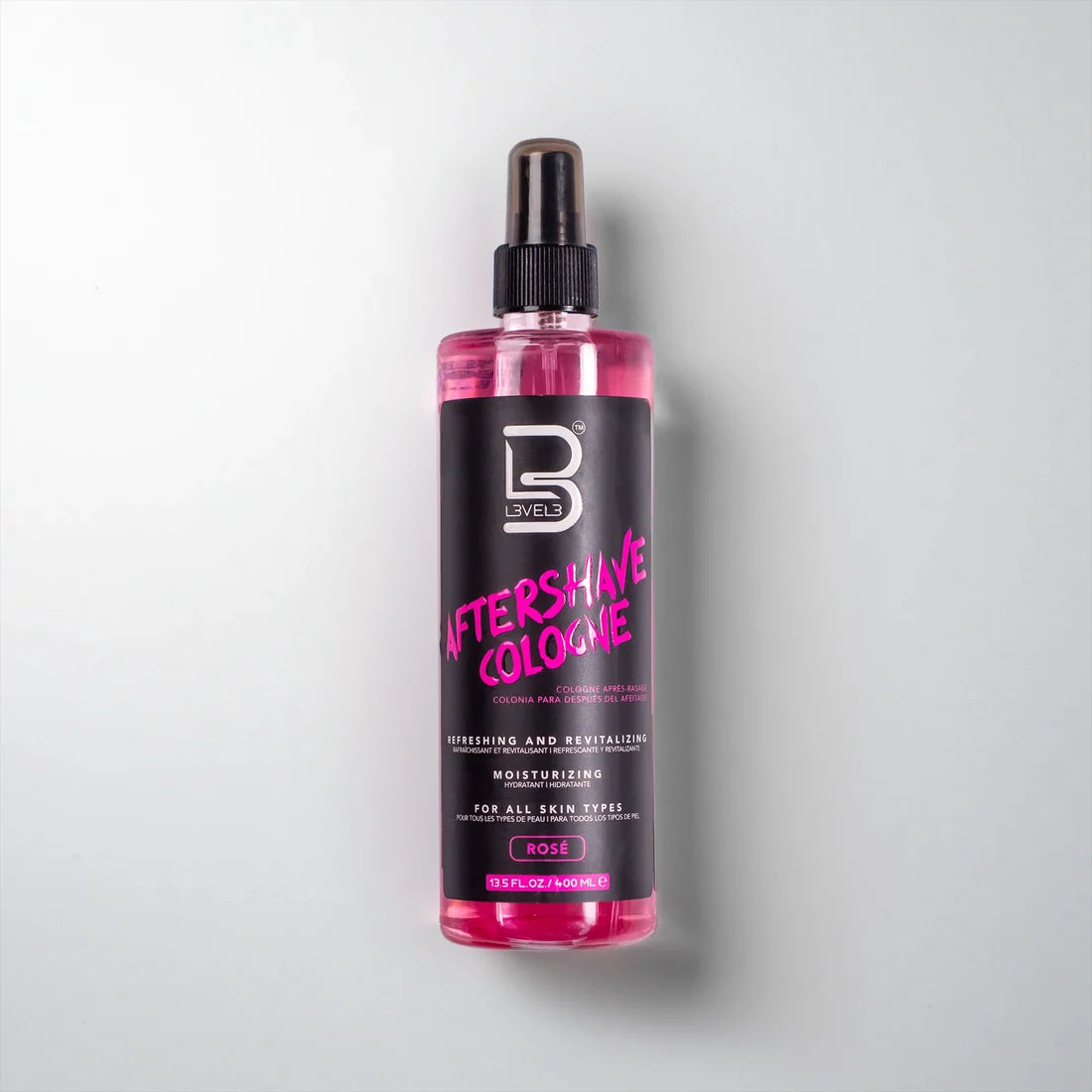 Loción aftershave suave L3VEL3 aroma Rosé 400 ml