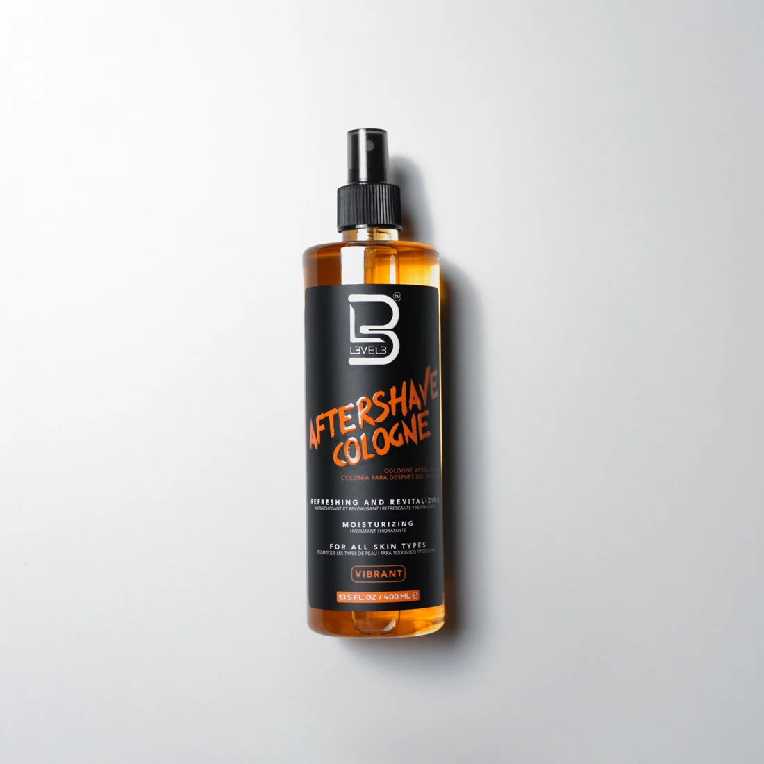 Aftershave hidratante L3VEL3 fragancia Amber 400 ml