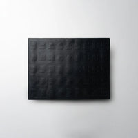 Alfombrilla de silicona antideslizante profesional L3VEL3 color negro para tocador de barbería
