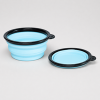 Bol de tinte plegable de silicona profesional L3VEL3 desplegado y plegado para mezclas de coloración