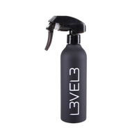Pulverizador de bruma fina L3VEL3 color negro mate para barbería 300 ml