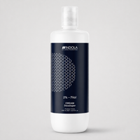 Botella de crema oxidante Indola 7 Volúmenes (2%) de 1000 ml para matización y tono sobre tono