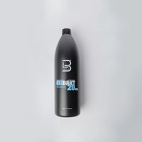 Botella de agua oxigenada en crema L3VEL3 20 Volúmenes (6%) de 1000 ml para cobertura y tinte