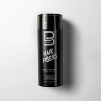 Bote de microfibras capilares de queratina L3VEL3 27,5 g color castaño oscuro