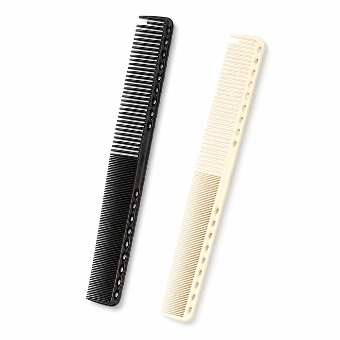 Peines de corte profesional YS Park modelo 331 en colores marfil y negro