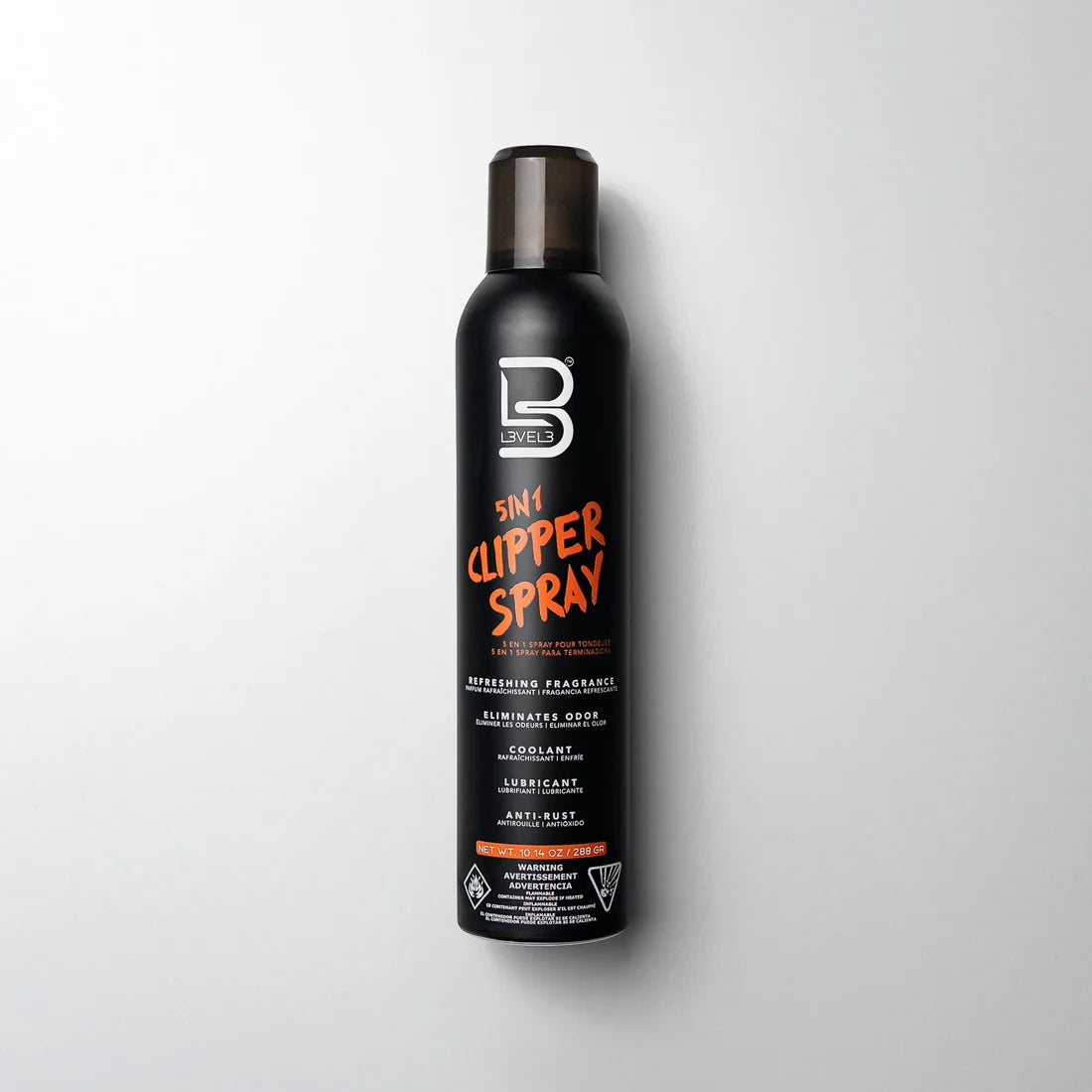 Bote de spray multifunción 5 en 1 L3VEL3 Clipper Spray 288 g para mantenimiento de máquinas