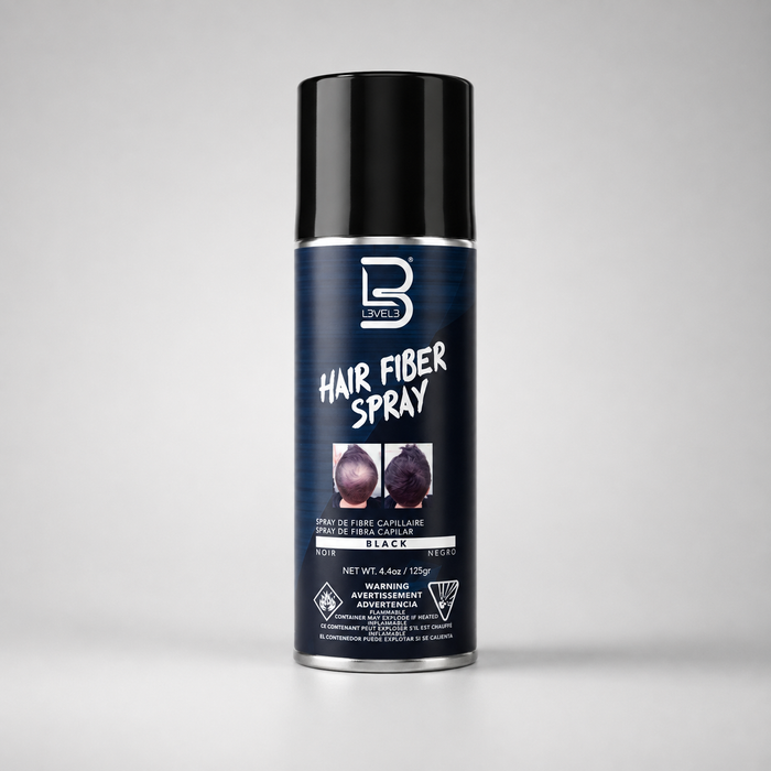 Bote de spray fijador L3VEL3 Hair Fiber Spray de 125 g para sellar fibras capilares de queratina